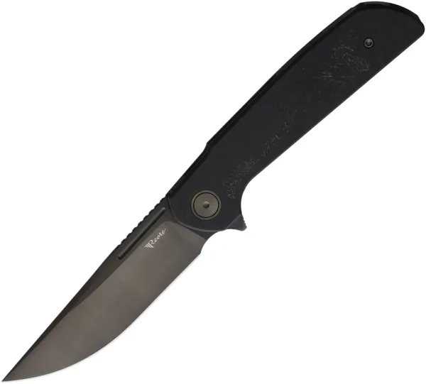Reate Knives Remedy Framelock Black REA252
