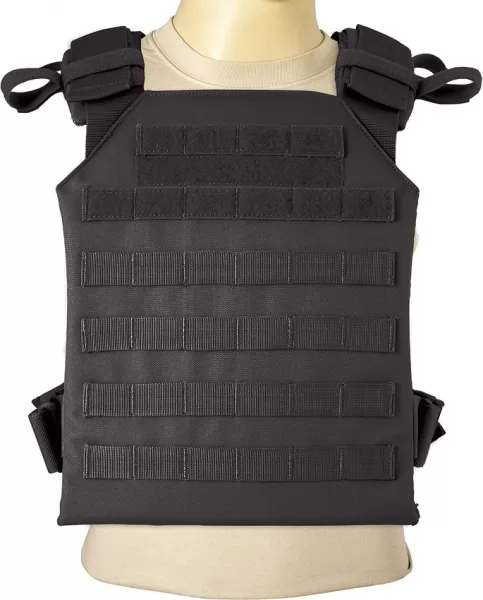 Red Rock Outdoor Gear MOLLE Plate Carrier - Black RED522BLK