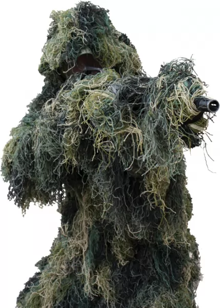 Red Rock Outdoor Gear 5-Piece Ghillie Suit Woodland RED70915ML