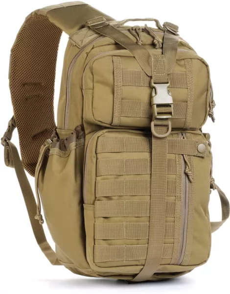 Red Rock Outdoor Gear Rambler Sling Backpack Coyote RED80201COY