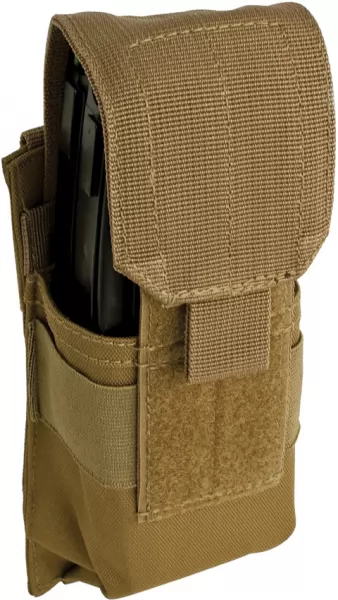 Red Rock Outdoor Gear Single Rifle Mag Pouch Coyote RED82020COY