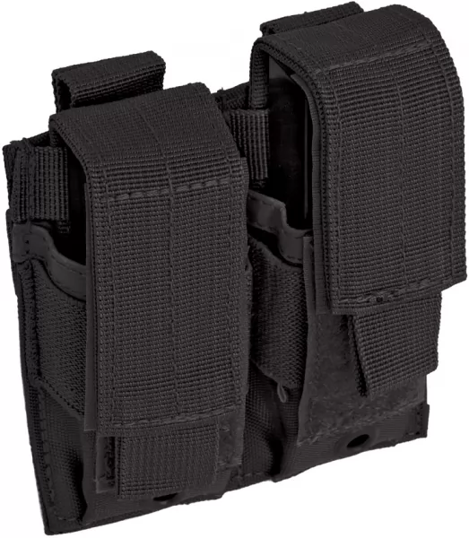 Red Rock Outdoor Gear Double Pistol Mag Pouch Black RED82023BLK