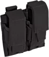 Red Rock Outdoor Gear Double Pistol Mag Pouch Black - RED82023BLK