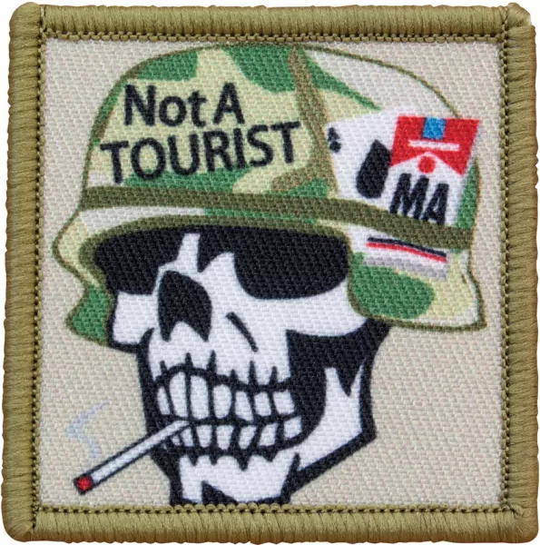 Red Rock Outdoor Gear Patch Not A Tourist RED97038