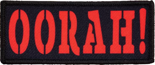 Red Rock Outdoor Gear Morale Patch OORAH! RED97065