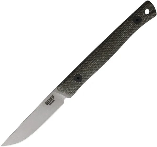 Reiff Knives Drake Bird & Trout Fixed Blade REKDK319GCMBLKA