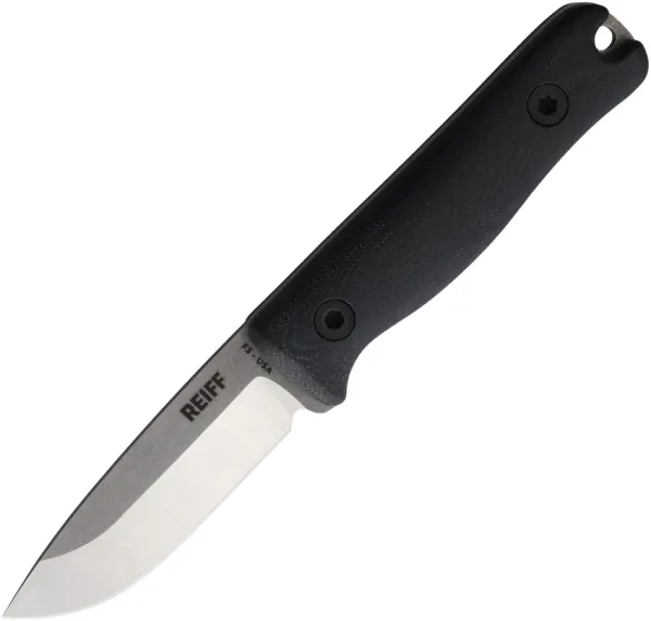 Reiff Knives F3 EDC Fixed Blade G10 REKF311EBLGBLKA