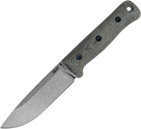 Reiff Knives F5 Survival Fixed Blade Black REKF5011BCML