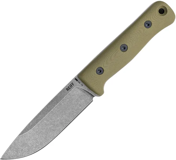 Reiff Knives F5 Survival Fixed Blade OD REKF5011ODGK