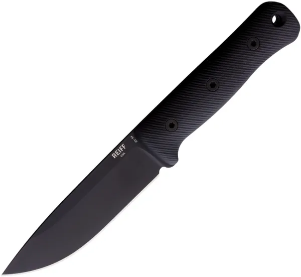 Reiff Knives F5 Gen 2 DLC BLK G10 REKF511BBLGBLKA