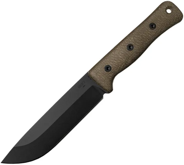 Reiff Knives F6 Leuku Gen 2 Fixed Blade Mic REKF601BGCMBLKA