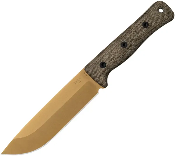 Reiff Knives F6 Leuku Gen 2 Fixed Blade Mic REKF601DGCMBLKA