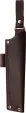 Reiff Knives F6 Leuku Survival Knife NatMic REKF6112NCMBRLR