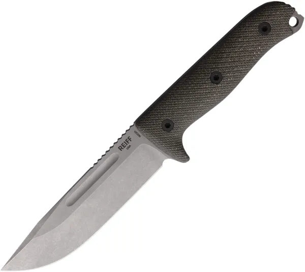 Reiff Knives Vicon Fixed Blade Black G10 REKVN119BLGBLKA