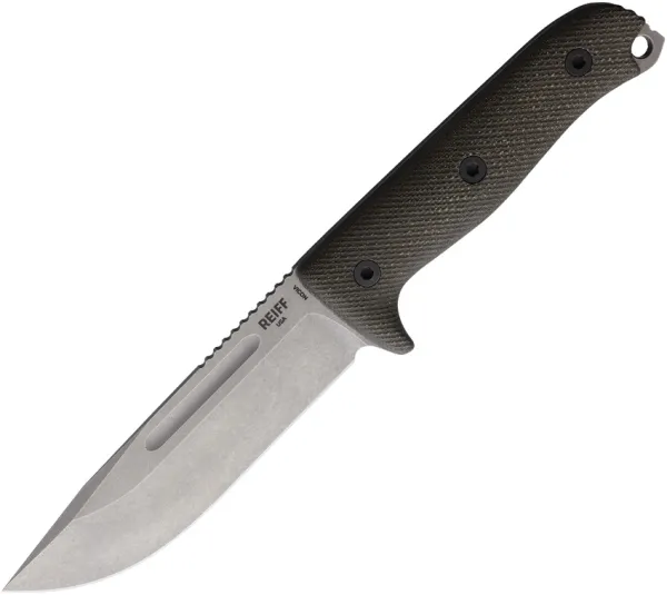 Reiff Knives Vicon Fixed Blade Grn Mic REKVN119GCMBLKA