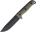 Reiff Knives Vicon Fixed Blade OD G10 DLC - REKVN11BODGBLKA