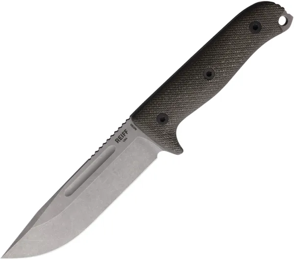 Reiff Knives Vicon Fixed Blade Grn G10 FDE REKVN11DODGBLKA