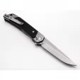 Revo Duo Linerlock Drop Point Black REVDUODBLK