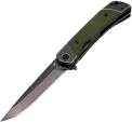 Revo Duo Linerlock Drop Point OD - REVDUODGRN