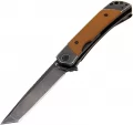 Revo Duo Linerlock Tanto Brown - REVDUOTBRN