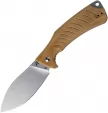 Revo Ness Linerlock Brown Micarta - REVNESSMIC