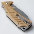 Revo Ness Linerlock Brown Micarta REVNESSMIC