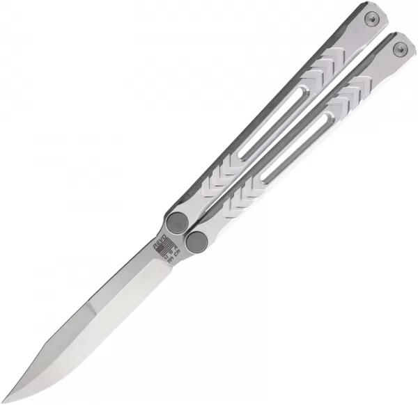 Revo Nexus Balisong Silver REVNXSBBSL