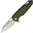 Revo Vipera XL Linerlock Green A/O - REVVIPXLODG