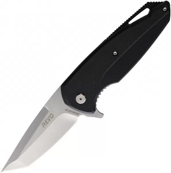 Revo Vipera XL Linerlock Tanto A-O REVVIPXLTBLK