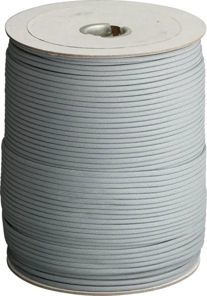 Atwood Rope MFG Parachute Cord Grey 1000 Ft Knives RG001S