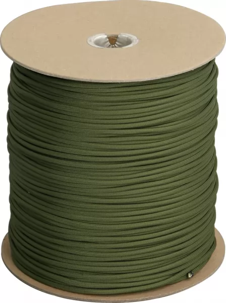 Atwood Rope MFG Parachute Cord Olive Drab Knives RG023S