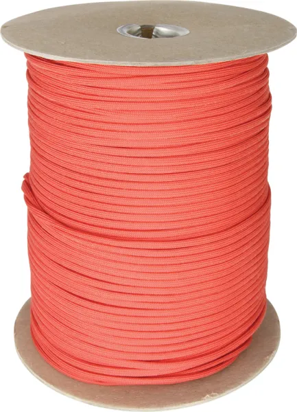 Atwood Rope MFG Parachute Cord Red 1000 Ft Knives RG1011S