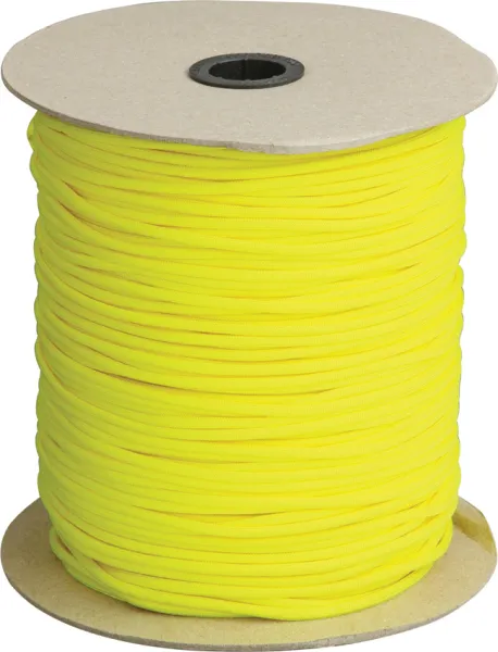 Atwood Rope MFG Parachute Cord Neon Yellow Knives RG1012S