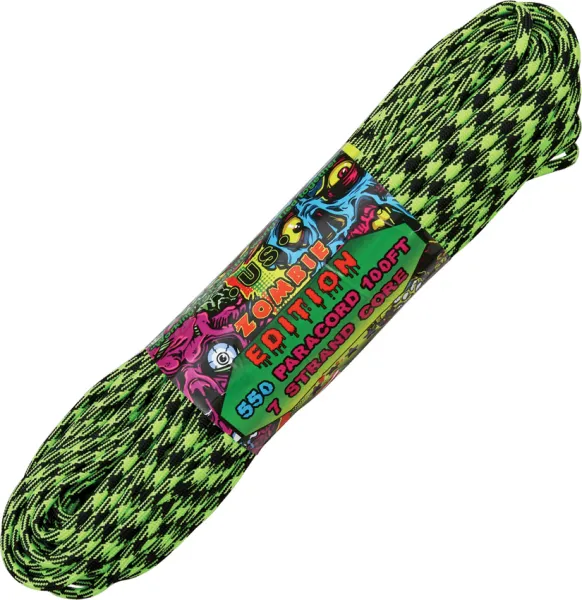 Atwood Rope MFG Parachute Cord Outbreak Zombie RG1046H