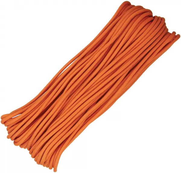 Atwood Rope MFG Parachute Cord Burnt Orange Knives RG1084H