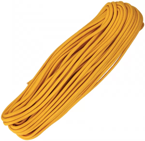 Atwood Rope MFG Parachute Cord Air Force Gold Knives RG1118H