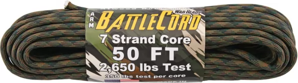 Atwood Rope MFG ARM BattleCord Woodland Camo RG1126