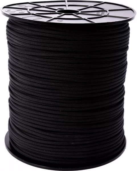 Atwood Rope MFG Parachute Cord Black Spool RG1215S