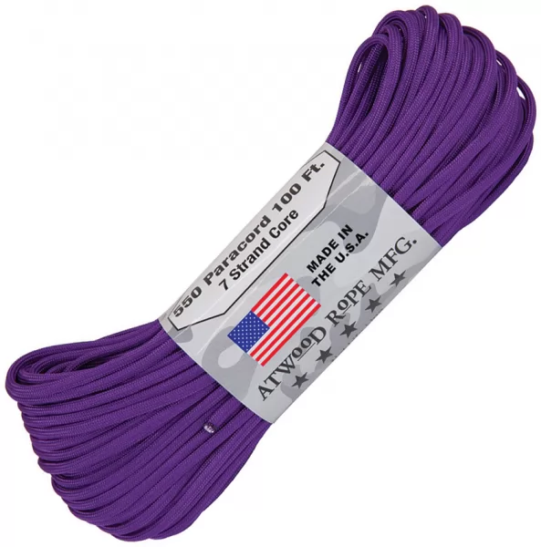 Atwood Rope MFG Parachute Cord Purple RG1217H