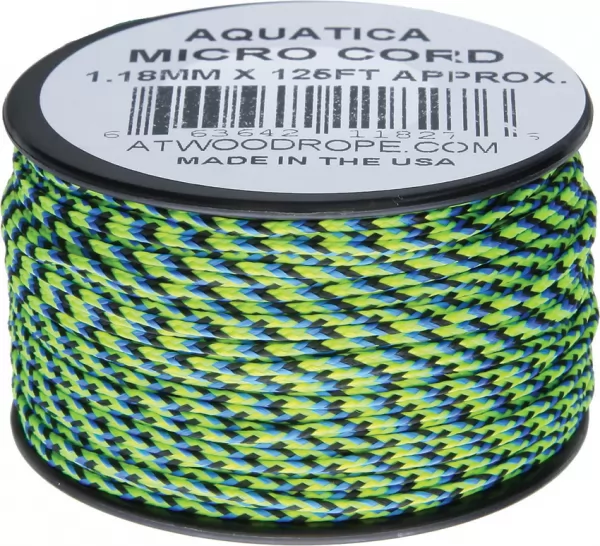 Atwood Rope MFG Micro Cord 125ft Aquatica RG1264