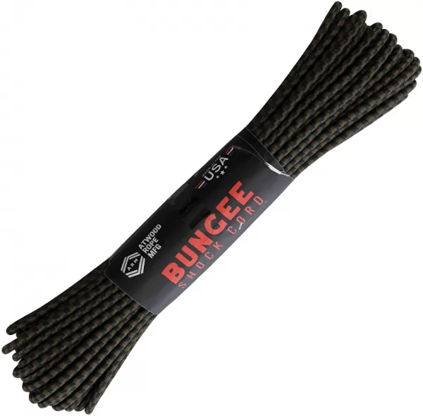 Atwood Rope MFG Bungee Shock Cord 50ft Wood RG1318H