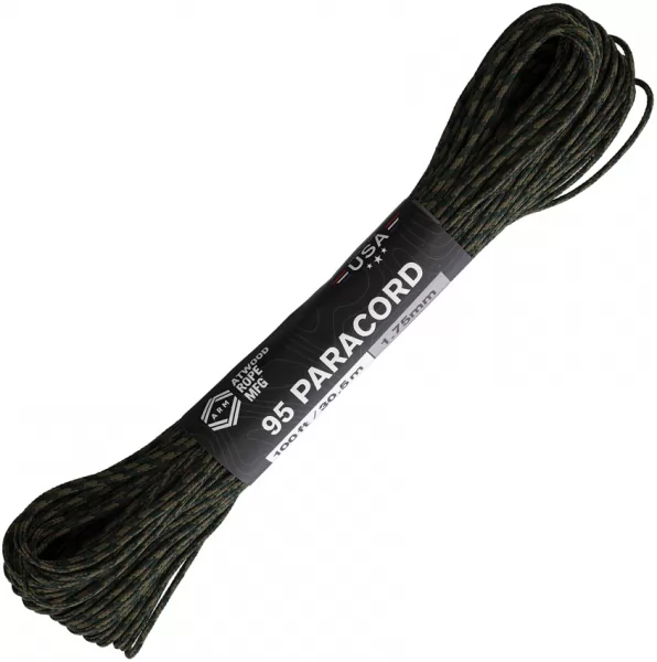Atwood Rope MFG 95 Paracord Woodland Camo RG1323H