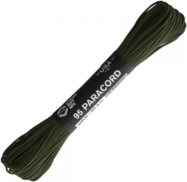 Atwood Rope MFG 95 Paracord Olive Drab RG1326H