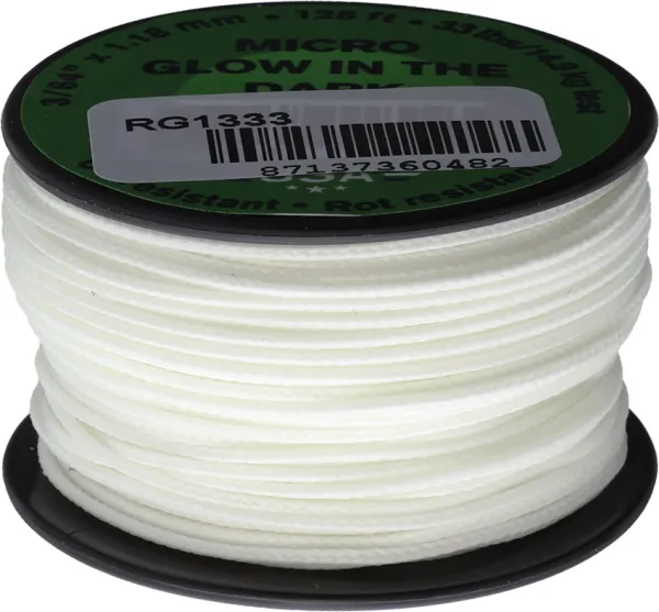 Atwood Rope MFG Micro Cord 125Ft Glow RG1333
