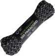 Atwood Rope MFG 550 Paracord Black/Glow - RG1338H