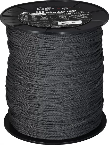 Atwood Rope MFG Paracord Spool Stealth Gray RG143S