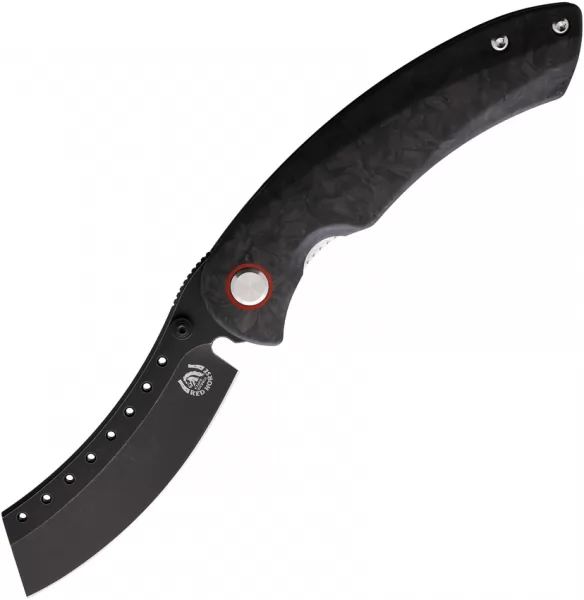 Red Horse Knife Works Hell Razor Linerlock Marble RH011