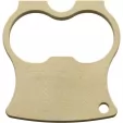 Red Horse Knife Works Bad Apple Bottle Opener Brass RH015