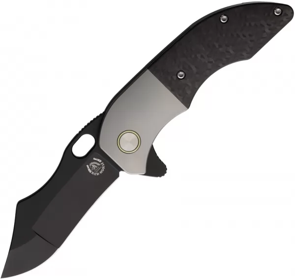 Red Horse Knife Works War Pig Framelock Black RH032