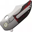 Red Horse Knife Works War Pig Framelock RedCF RH033